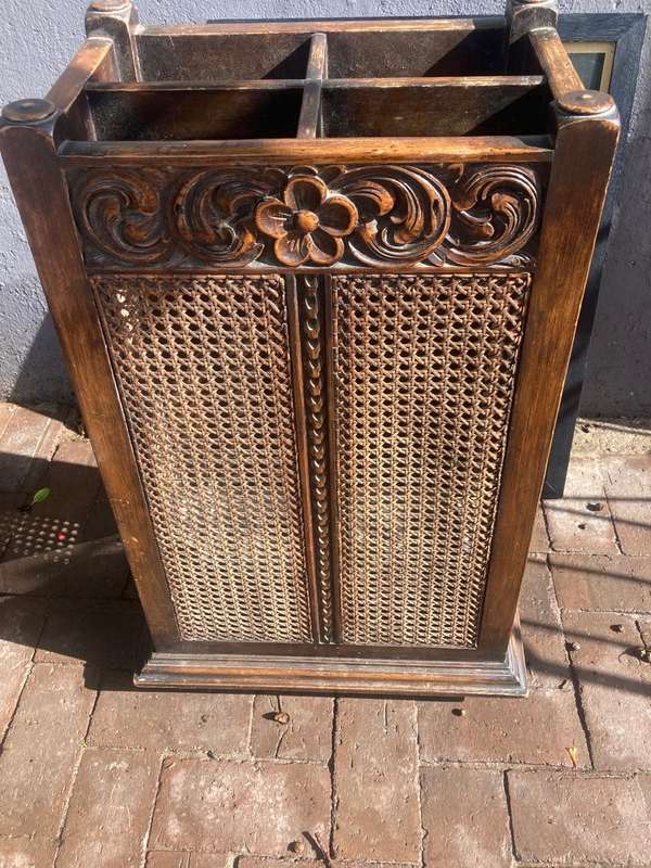 Mahogany Umbrella Stand ( 48 x 30 x 75 cm )