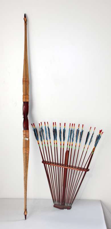 Vintage Decorative Indian Bow and Arrows
