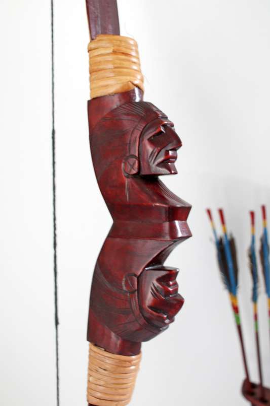 Vintage Decorative Indian Bow and Arrows