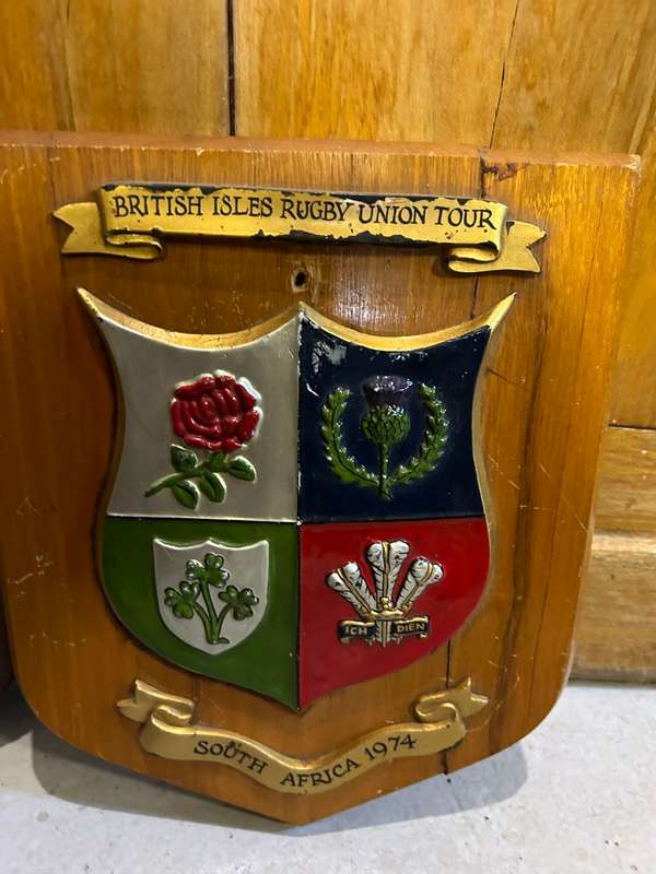 Rugby: Two Vintage Tour Badges, Lions 1974 and Australia 1969