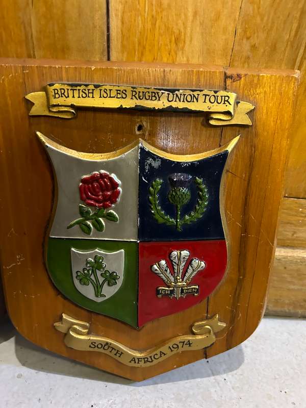 Rugby: Two Vintage Tour Badges, Lions 1974 and Australia 1969