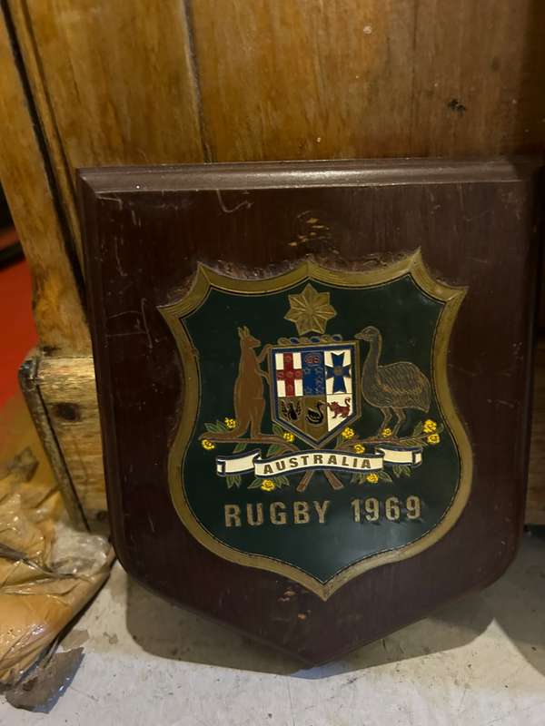 Rugby: Two Vintage Tour Badges, Lions 1974 and Australia 1969