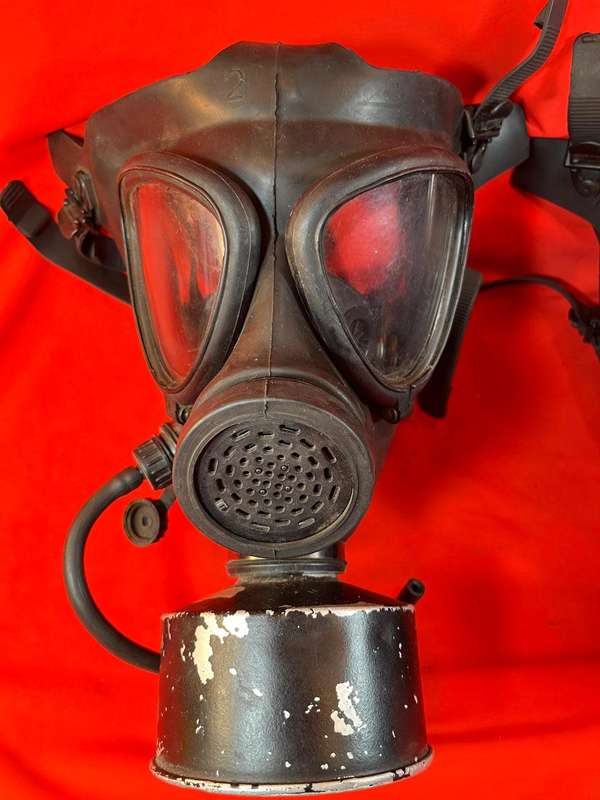 Pair of WW11 Gasmasks