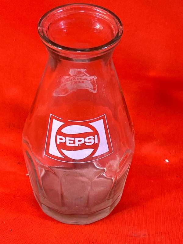 Vintage Glass Pepsi/ Canada Dry Decanter