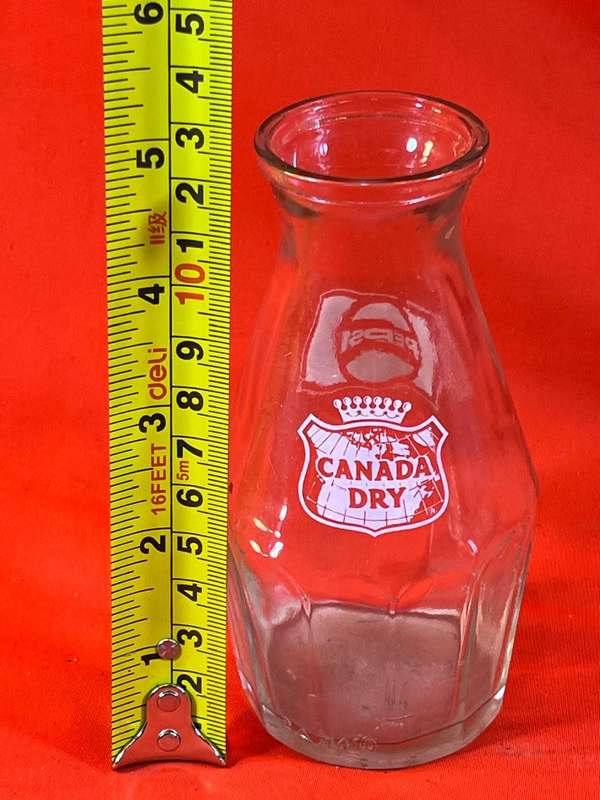 Vintage Glass Pepsi/ Canada Dry Decanter
