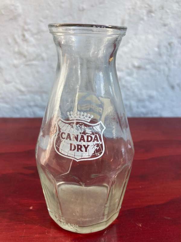 Vintage Glass Pepsi/ Canada Dry Decanter