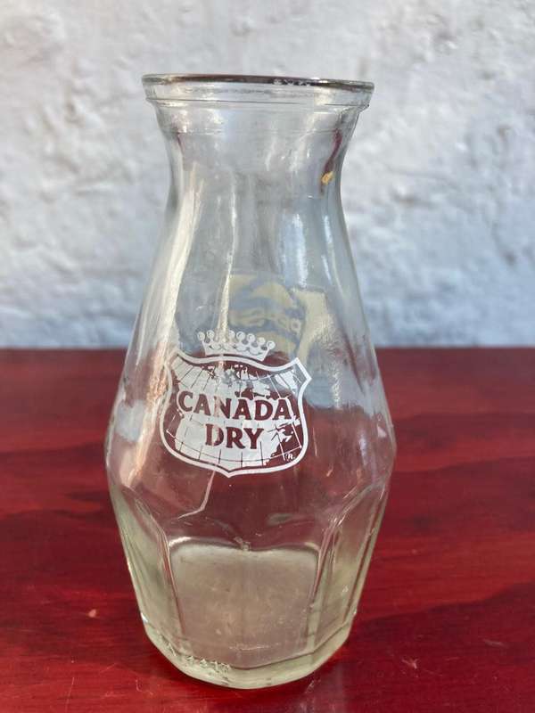 Vintage Glass Pepsi/ Canada Dry Decanter