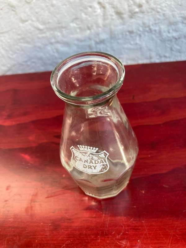 Vintage Glass Pepsi/ Canada Dry Decanter