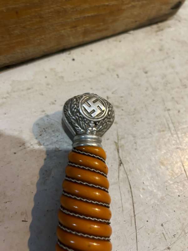 German WW11 Luftwaffe Dagger( Denazified with Eickhorn blade)