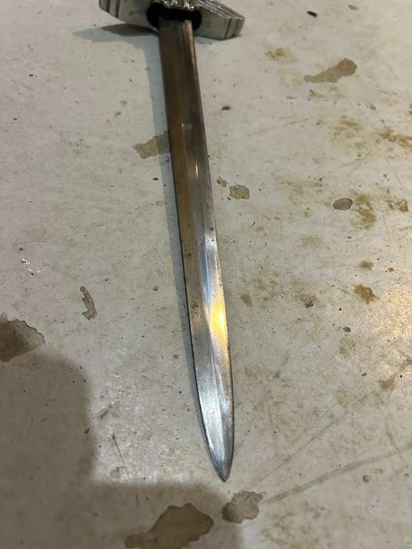 German WW11 Luftwaffe Dagger( Denazified with Eickhorn blade)