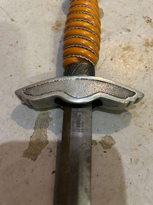 German WW11 Luftwaffe Dagger( Denazified with Eickhorn blade)