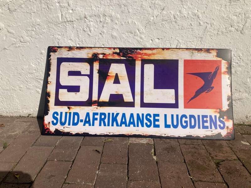 Repro Metal SAL sign ( 93 x 45 cm )