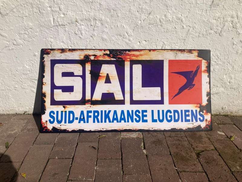 Repro Metal SAL sign ( 93 x 45 cm )
