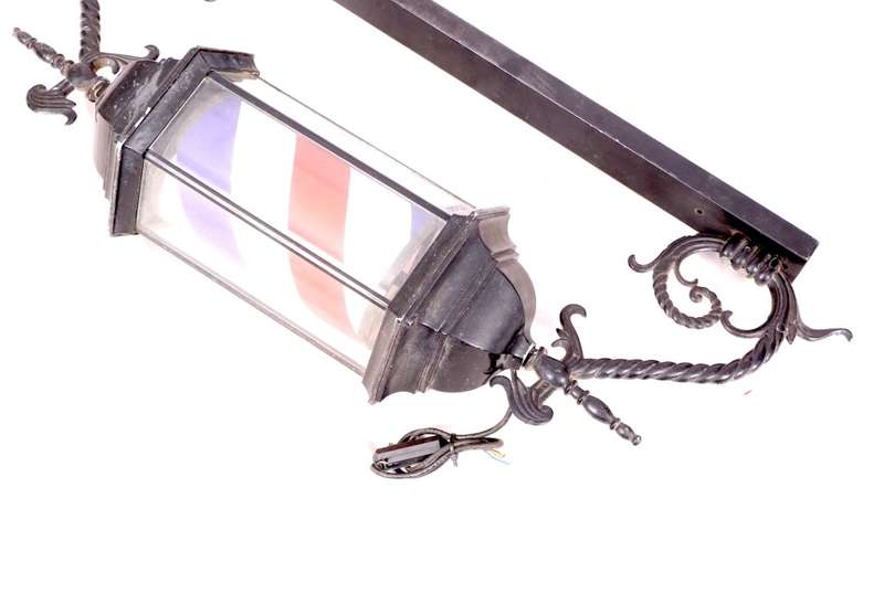 Vintage Style Barbershop Pole ( 95 cm ) Working