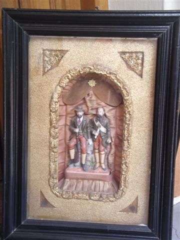 Boer war framed portrait