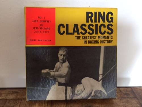 65 8mm Boxing films with projector
