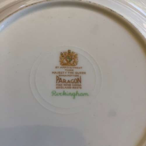 6 Cake plates - Paragon Fine Bone China