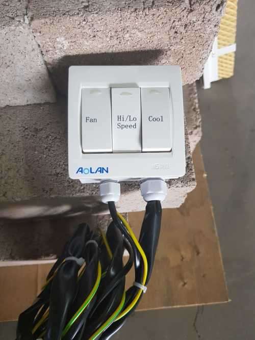 Aolan 4000cmh Evaporative Cooler Window wall unit