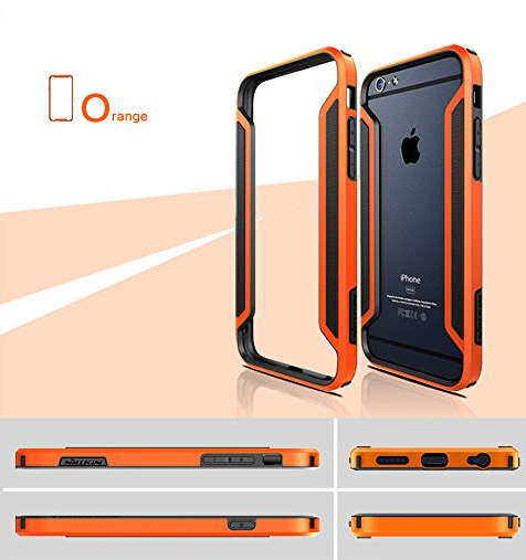 NILLKIN Border Series iPhone 6 - Black & Orange