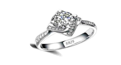 1.51ct Cr.Diamond Tabitha Engagement Ring. Size 9.5
