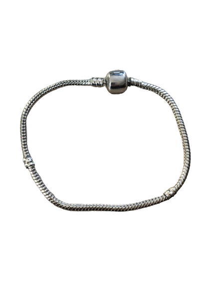 European Bracelet with Barrel Clasp