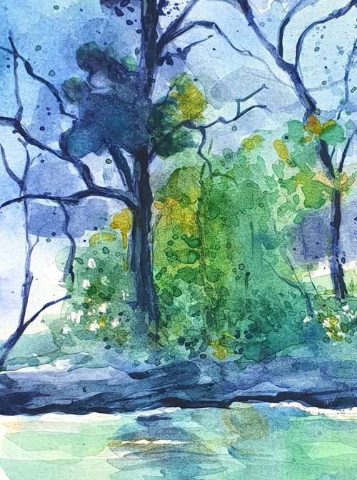 `BLUE TREES`