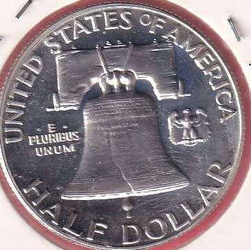 USA 1955 50 CENT GEM PROOF FROM BROKEN SET