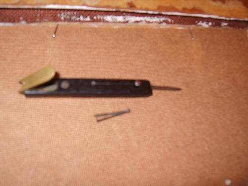 antique thumbpress quill cutter circa 1830-50
