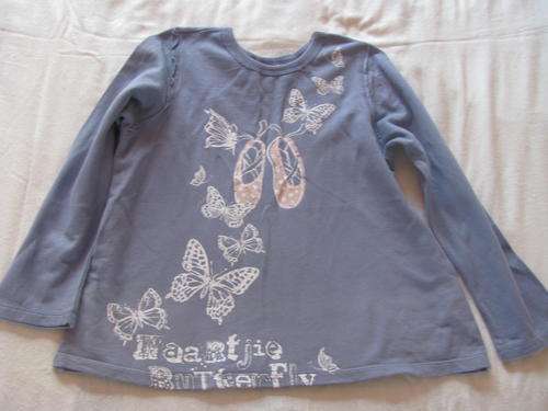 Naartjie blue winter top