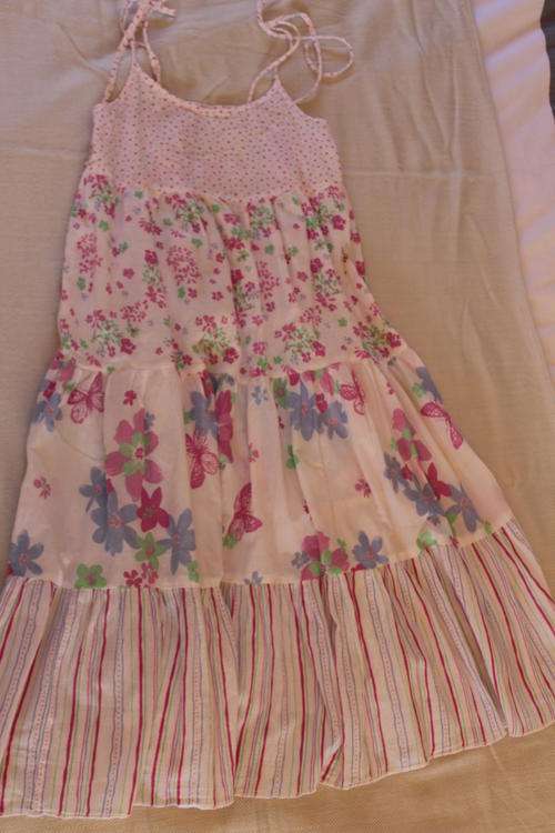 Pretty floral summer dress