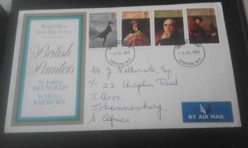 Fdc British painters