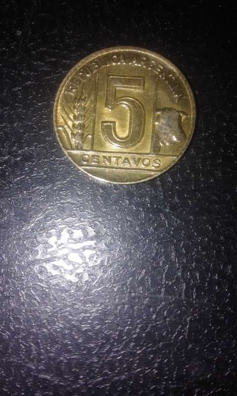 1949 5centavos Republica Argentina