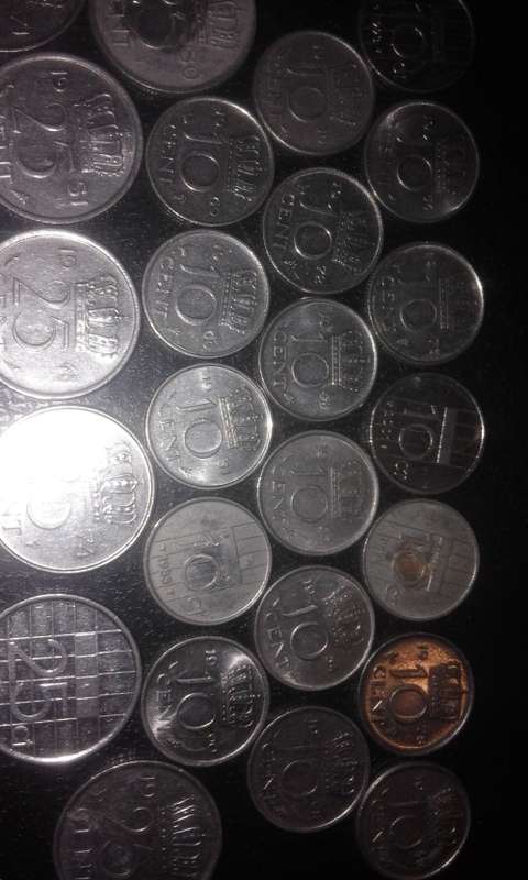 29 coins from Nederland