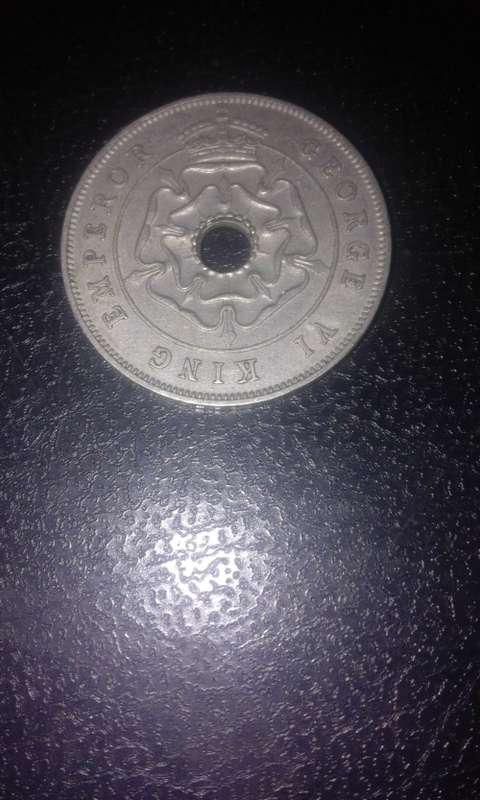 1939 1d from Southern Rhodesia