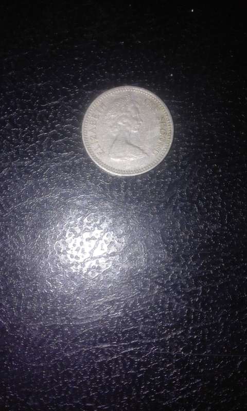 1968 Rhodesia 3d coin