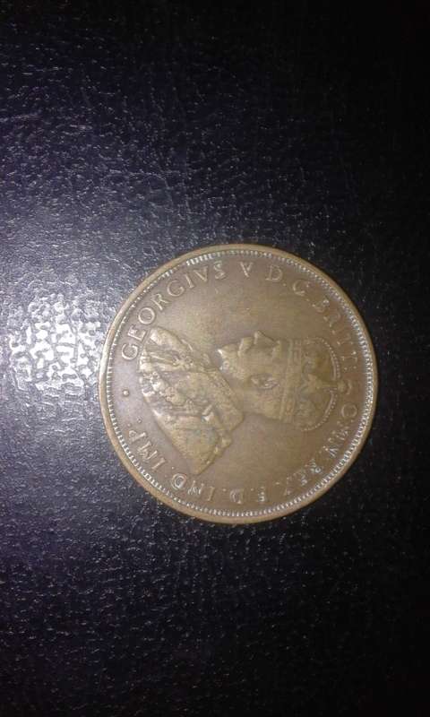 1913 1d commonwealth of Australia coin