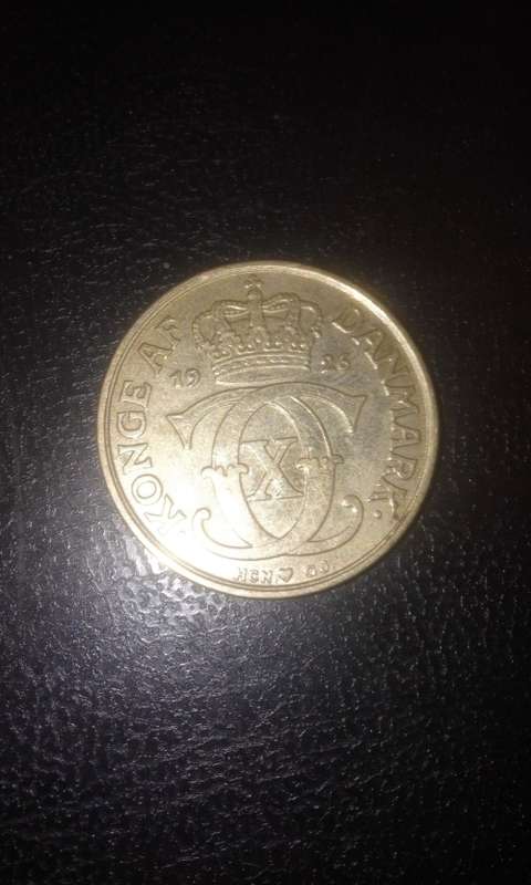1926 2 kroner from Danmark