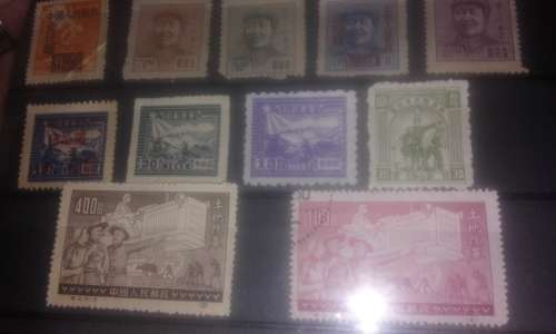 11 * stamps from china