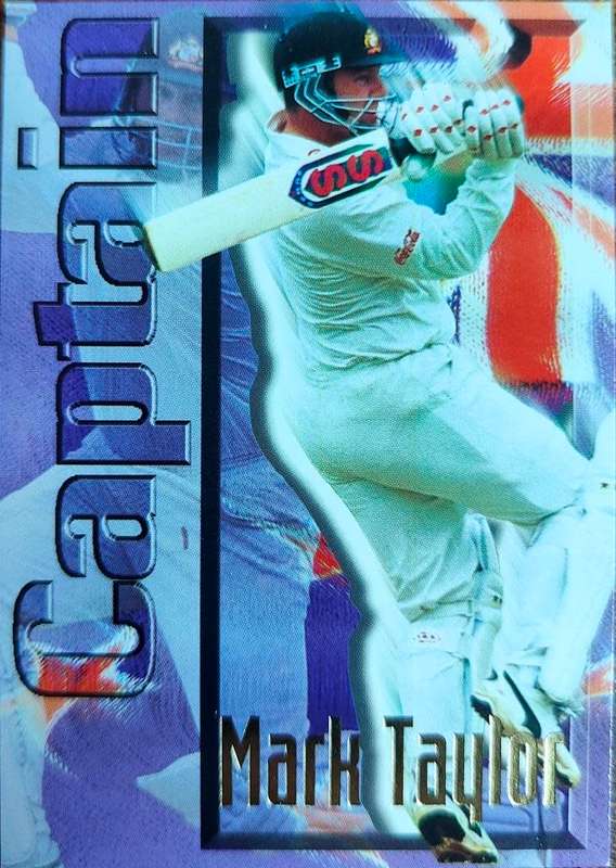 1997 SPORTS DECK CRICKET CAPTAIN MARK TAYLOR AUSTRALIA CARD 64