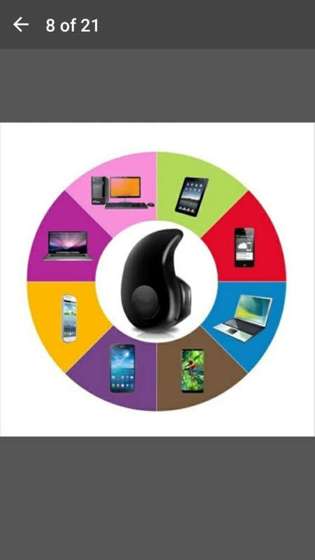 Mini Wireless Bluetooth 4.0 Stereo In-Ear Headset Earphone Earpiece Universal