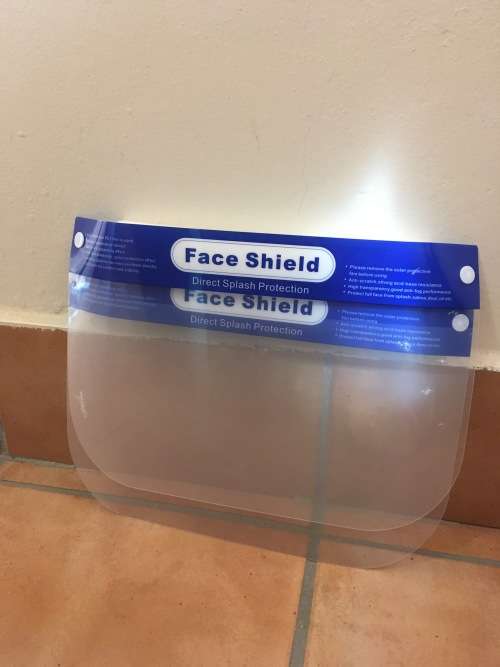 Face Sheilds with Foam