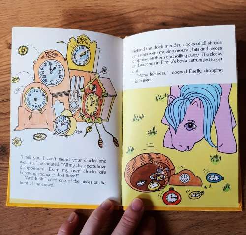 My Little Pony G1 - Strange Times in Pony Land book