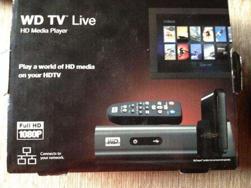 Western Digital TV Live !