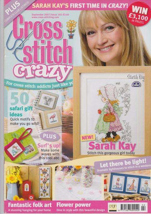 Cross Stitch Crazy Magazine - September 2007