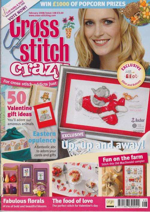 Cross Stitch Crazy Magazine - February 2008