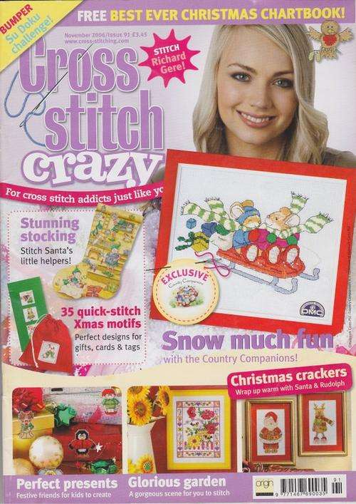 Cross Stitch Crazy Magazine - November 2006 - CHRISTMAS IDEAS AND PROJECTS