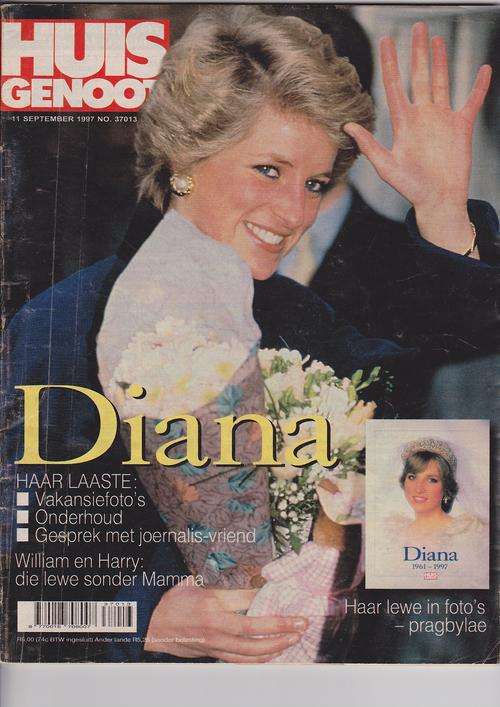 Huisgenoot 11 September 1997 - Prinses Diana
