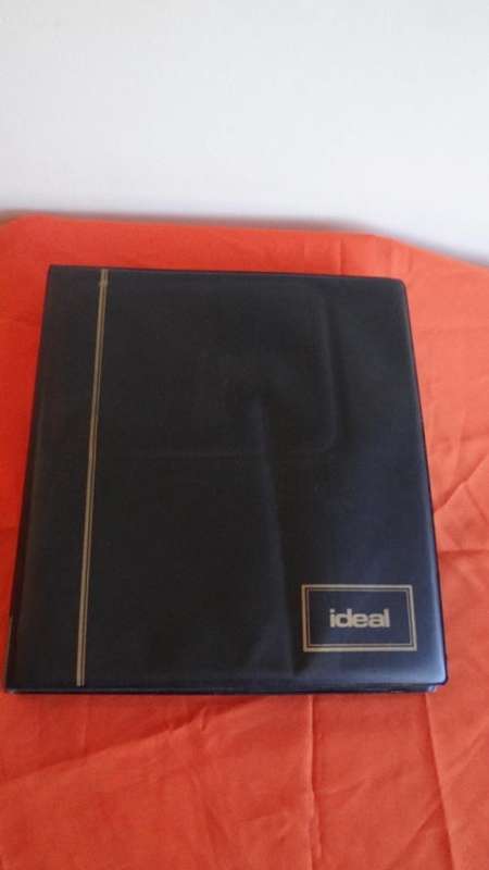 Black Ideal FDC album with 50 FDC's -