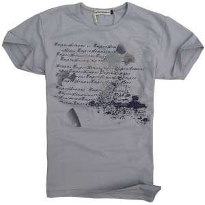 100% Authentic Armani Men's T-shirts Gray color (SIZE:L-XL)