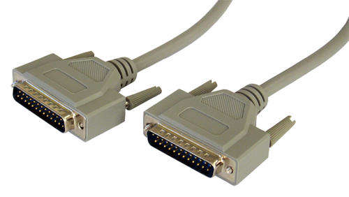 25 PIN MALE PARALLEL TO 25 PIN MALE